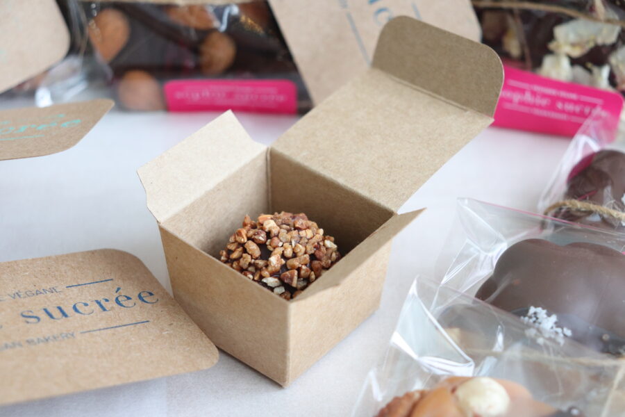 Chocolate Hazelnut Truffle Vegan made in Montreal by Sophie Sucree in small batches