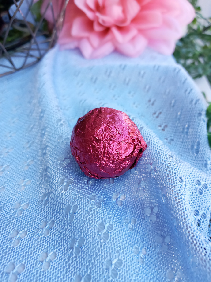 Pink Salted Caramel Truffle at Sophie Sucree Vegan Bakery in Montreal