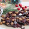 Festive Almond Cranberry Bark at Sophie Sucree Vegan Bakery in Montreal