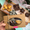 super special and chocolately holiday gift box at Sophie Sucree Vegan Bakery in Montreal