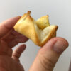 textury smooth ready-to-bake mini vegan cheese puff pastries at Sophie Sucree vegan bakery in Montreal